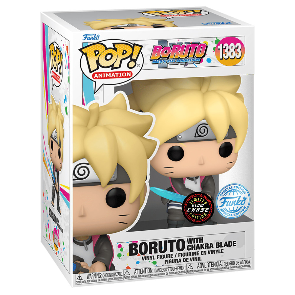  Funko POP Animation: Boruto  Boruto With Chakra Blade [Glows In The Dark] Exclusive (9,5 )