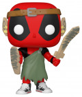  Funko POP Marvel: Deadpool 30th  LARP Deadpool Bobble-Head (9,5 )