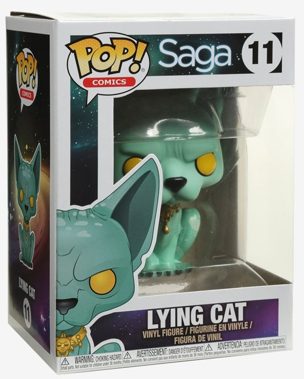  Funko POP Comics: Saga  Lying Cat (9,5 )