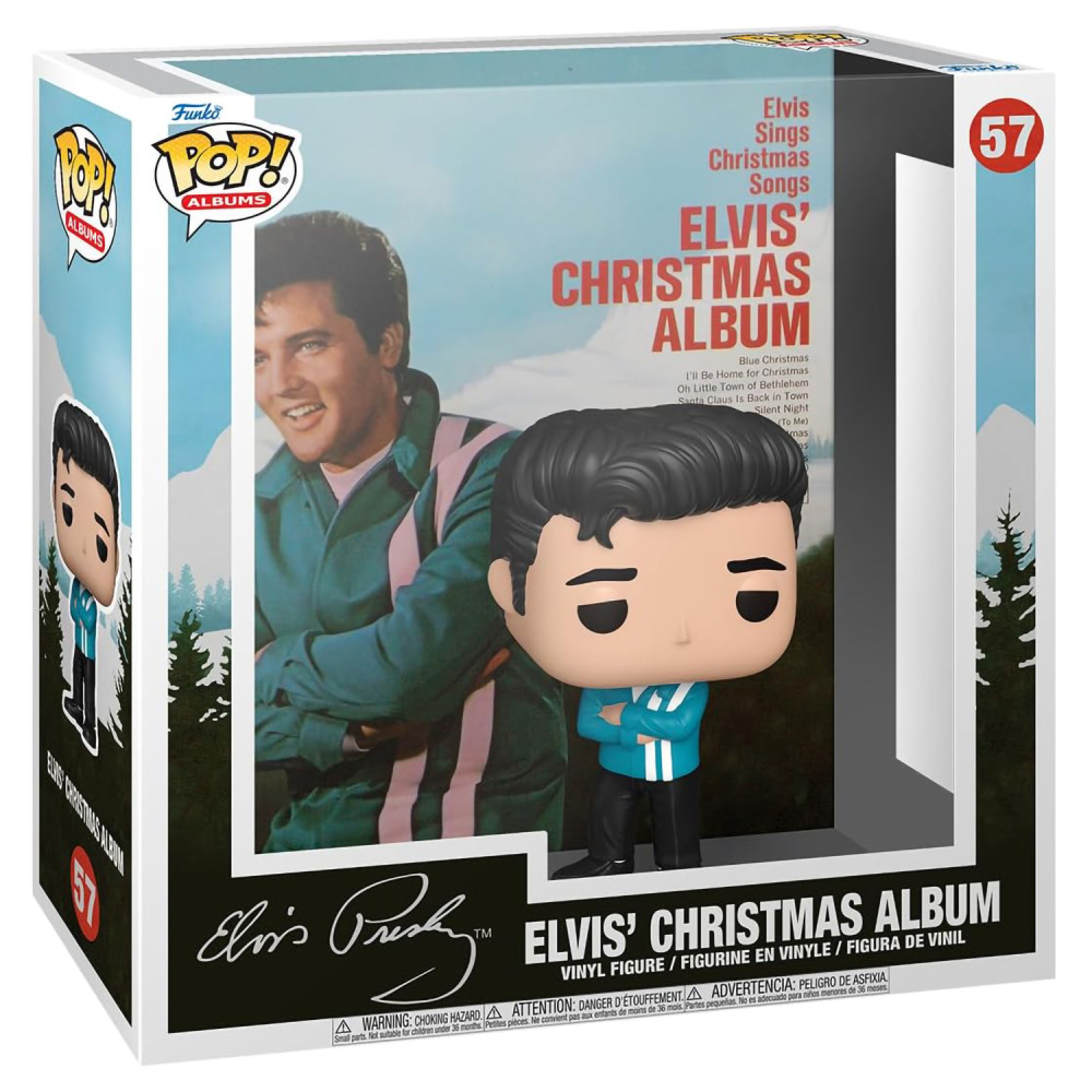  Funko POP Albums: Elvis Presley  Elvis Christmas Album (9,5 )