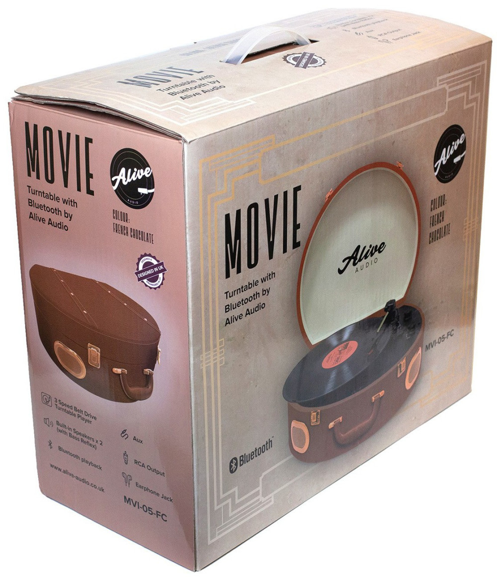   Alive Audio Movie French Chocolate c Bluetooth