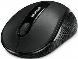  Microsoft Wireless Mouse 4000 Black   PC