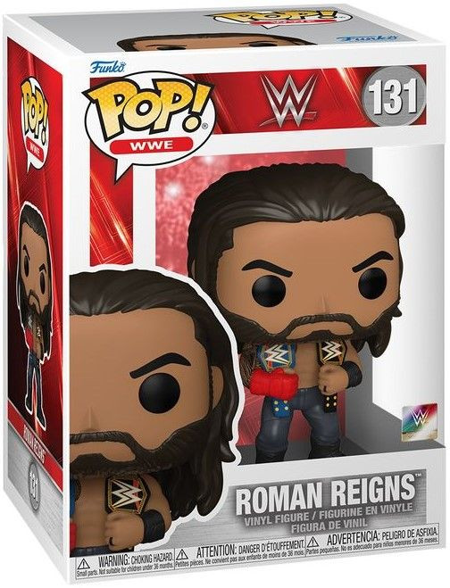  Funko POP WWE: Wrestlemania  Roman Reigns With Belts (9,5 )