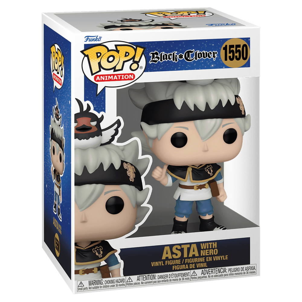  Funko POP Animation: Black Clover  Asta With Nero (9,5 )