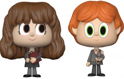  Funko Vynl: Harry Potter  Hermione Granger + Ron Weasley Broken Wand (2-Pack)