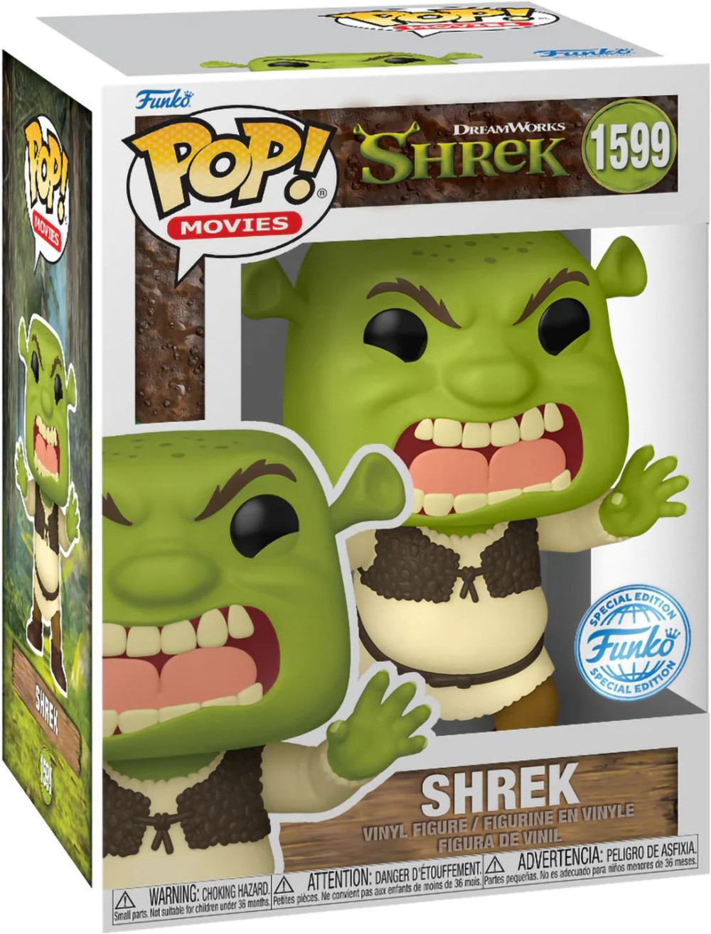  Funko POP Movies Shrek: DreamWorks 30th Anniversary  Scary Shrek Exclusive (9,5 )