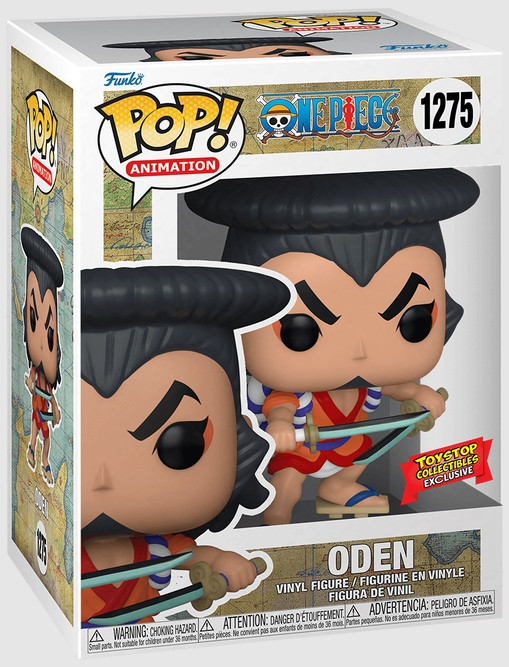  Funko POP Animation: One Piece  Oden Exclusive (9,5 )