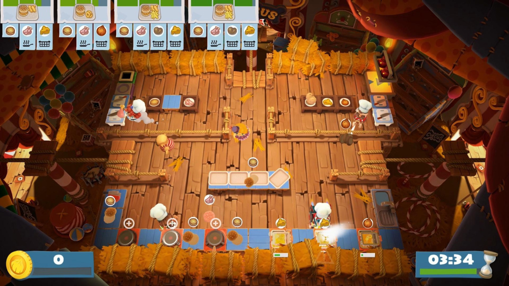 Overcooked! 2: Carnival of Chaos.  [PC,  ]