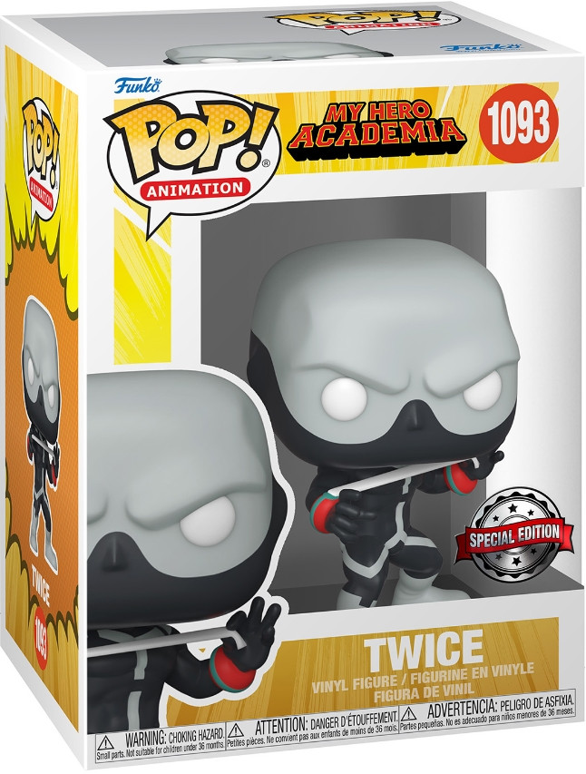  Funko POP Animation: My Hero Academia  Twice With Chase Exclusive (9,5 )