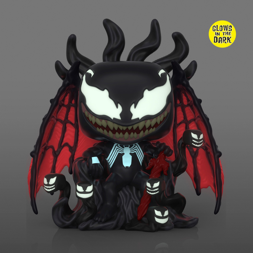 Фигурка Funko POP Deluxe Marvel: Venom – Venom On Throne Glows In The Dark  Bobble-Head Exclusive (9,5 см) - купить по цене 5299 руб с доставкой в  интернет-магазине 1С Интерес