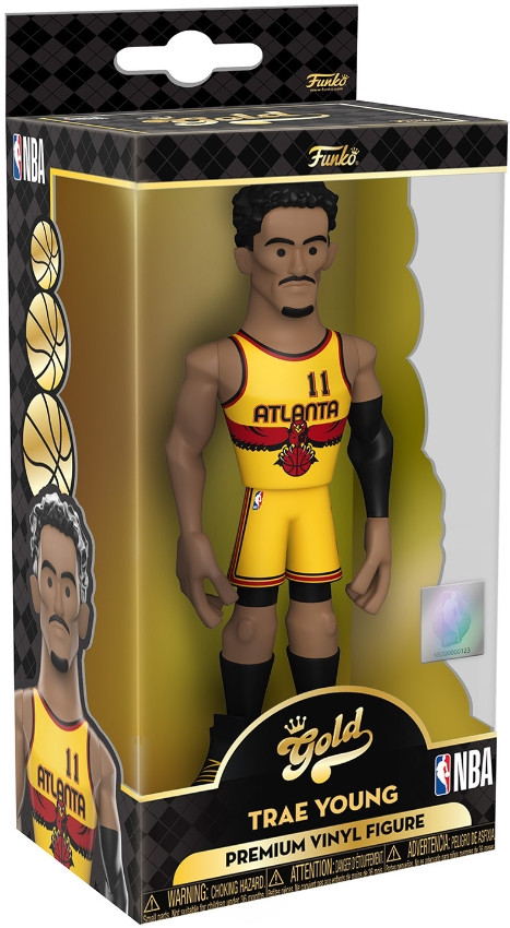  Funko Gold Premium Vinul Figure NBA: Atlanta Hawks  Trae Young (Alternate) With Chase (12,7 )