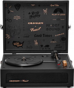   Crosley Voyager (Black Fossil) (CR8017A-FB)