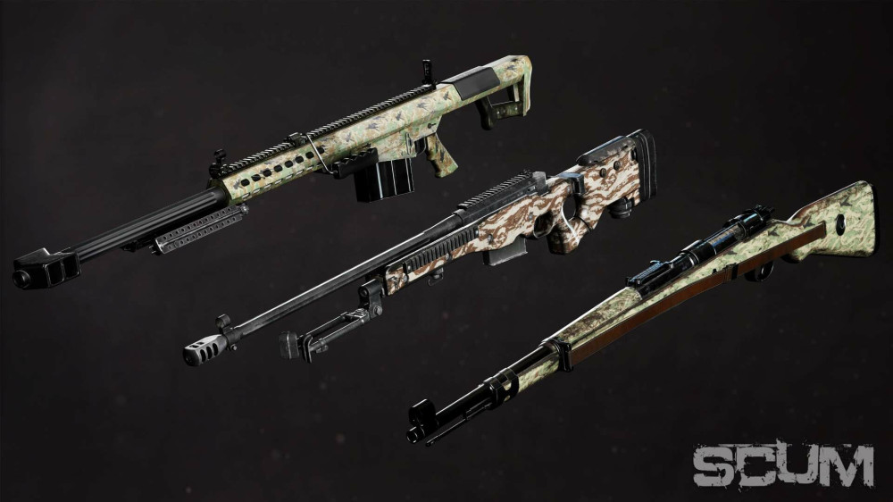 SCUM. Weapon Skins pack.  [PC,  ]