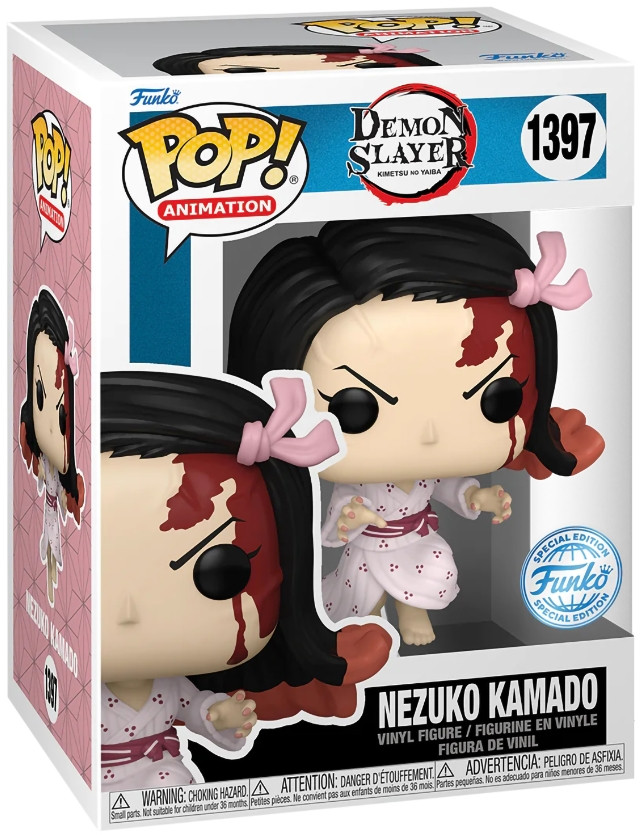  Funko POP Animation: Demon Slayer  Nezuko Kamado Leaping Exclusive (9,5 )