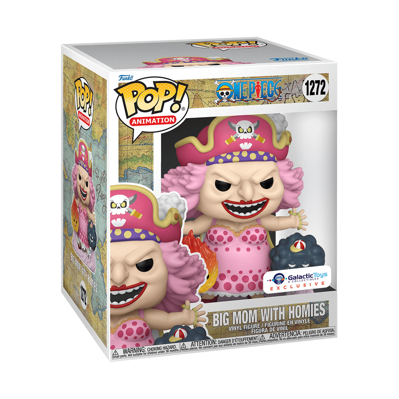  Funko POP Animation: One Piece  Big Mom With Homies Exclusive (17,2 )