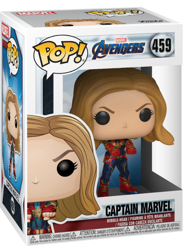 captain marvel bobble head