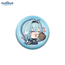  Genshin Impact: Chibi Expressions  Eula Can Badge