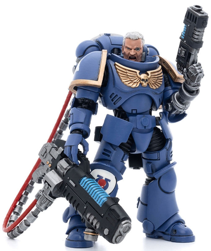  Warhammer 40 000: Ultramarines  Hellblasters Sergeant Ulaxes 1:18 (12 )