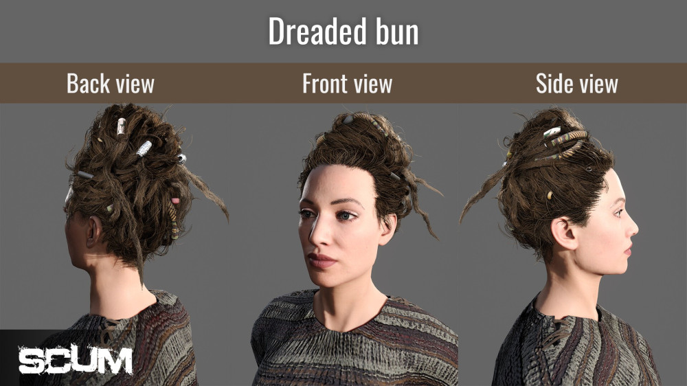 SCUM: Female Hair Pack () [PC,  ]