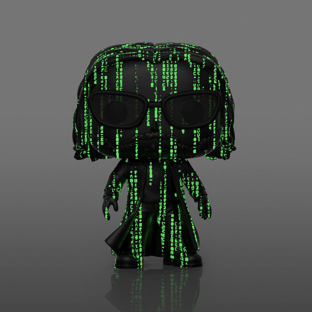  Funko POP Movies: The Matrix 4  Neo (Coded) Glow in the Dark Exclusive (9,5 )