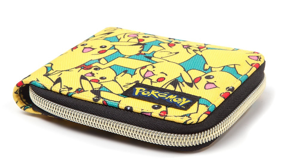  Pokemon. All Over Pikachu Zip Wallet