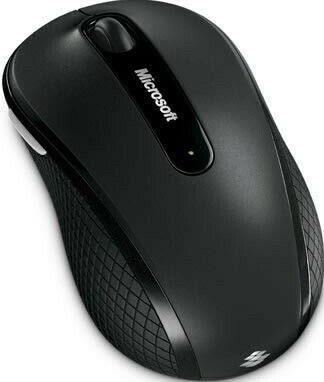  Microsoft Wireless Mouse 4000 Black   PC