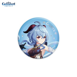  Genshin Impact: Banner Art Adrift In  The Harbor Ganyu Can Badge