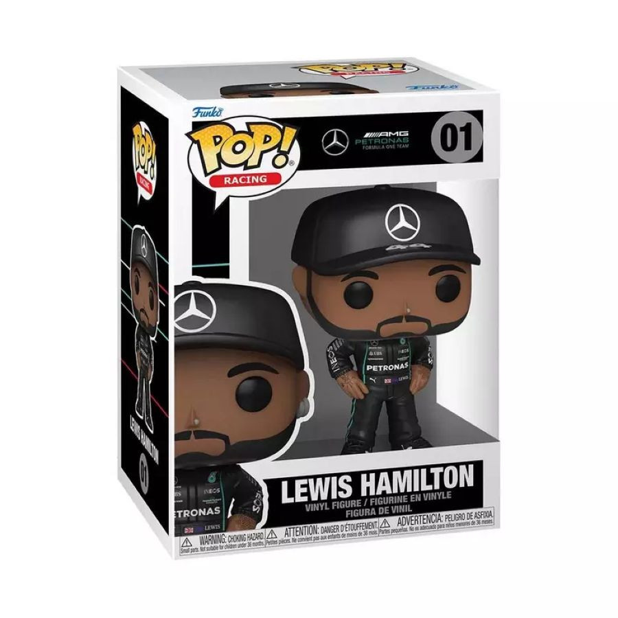  Funko POP Racing: Mercedes AMG Petronas Formula  One Team Lewis Hamilton (9,5 )